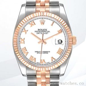 Rolex Datejust 116231 36mm Men's White Dial