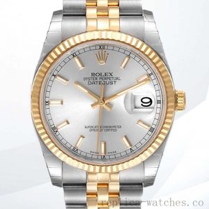 Rolex Datejust 116233SSJ Men's 36mm Silver-tone Stainless Steel