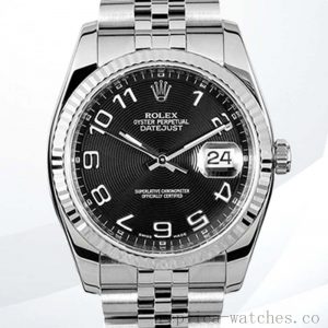 Rolex Datejust 116234BKCAJ 36mm Men's Black Dial