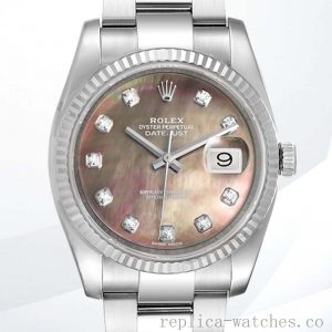 Rolex Datejust 116234BKMDO 36mm Men's Oyster Bracelet