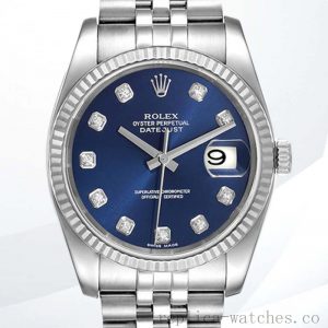 Rolex Datejust 116234BLDJ 36mm Men's Automatic Stainless Steel