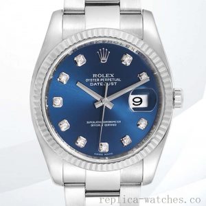 Rolex Datejust Men's 116234BLDO 36mm Stainless Steel