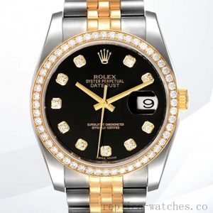 Rolex Datejust Men's 36mm 116243BKDJ Watch Automatic