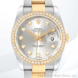 Rolex Datejust 36mm 116243SDO Men's Silver Dial Oyster Bracelet