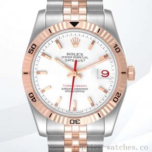 Rolex Datejust Turn-o-graph 36mm Men's 116261 Silver-tone Stainless Steel