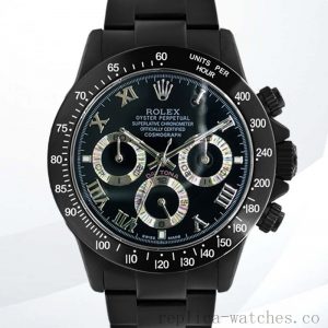 Rolex Daytona Men's 40mm 116520 Black-tone Stainless Steel