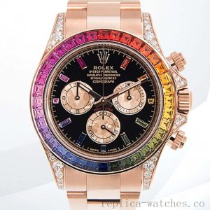Rolex Daytona 116595RBOW Men's 40mm Rose Gold-tone