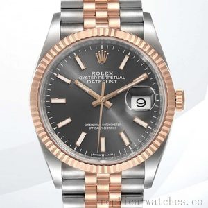 Rolex Datejust m126231-0013 Men's 36mm Silver-tone