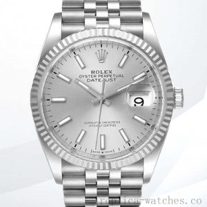 Rolex Datejust Men's 36mm 126234SSJ Silver Dial Watch