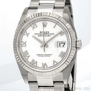 Rolex Datejust Men's 36mm 126234WRO Oyster Bracelet Watch