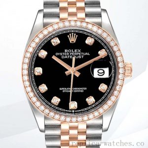 Rolex Datejust 36mm m126281rbr-0007 Men's Watch Diamond Bezel