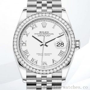 Rolex Datejust Ladies 36mm m126284rbr-0017 Diamond Bezel