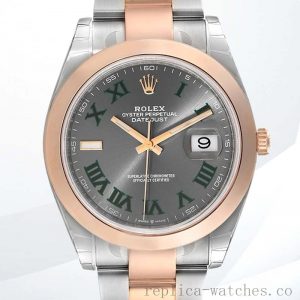 Rolex Datejust 41mm m126301-0015 Men's Wimbledon Dial Silver-tone