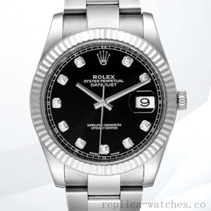 Rolex Datejust 41mm Men's m126334-0011 Black Dial