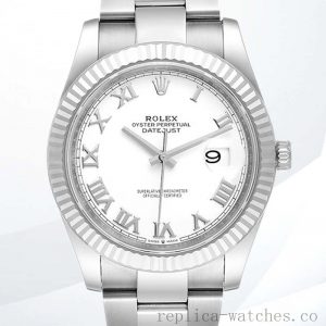 Rolex Datejust Men's 41mm 126334WRO Stainless Steel Oyster Bracelet