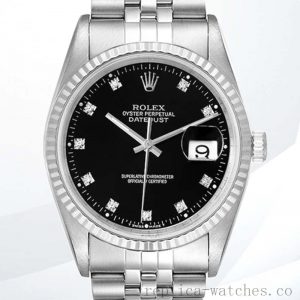 Rolex Datejust 36mm Men's 16234BKDJ Bracelet