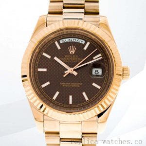 Rolex Day-date 228235-0006 Men's 40mm Rose Gold-tone Automatic