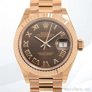 Rolex Datejust Ladies m279175-0014 28mm Stainless Steel President Bracelet/Jubilee Bracelet