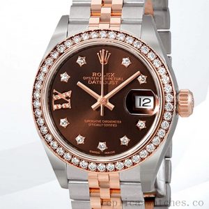 Rolex Datejust 28mm m279381rbr-0003 Ladies Silver-tone