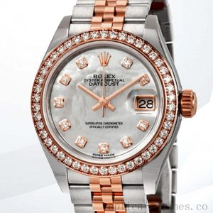 Rolex Datejust m279381rbr-0013 28mm Ladies Jubilee Bracelet Silver-tone