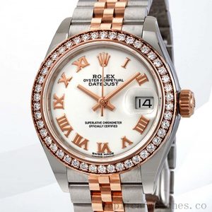 Rolex Datejust m279381rbr-0021 28mm Ladies Watch Silver-tone