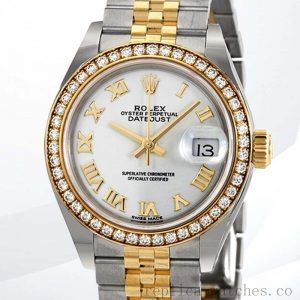 Rolex Datejust 28mm Ladies m279383rbr-0023 Diamond Bezel