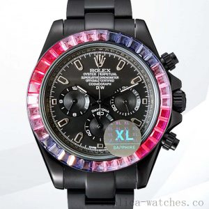 Rolex Daytona Men's DIW 40mm Automatic Black Dial