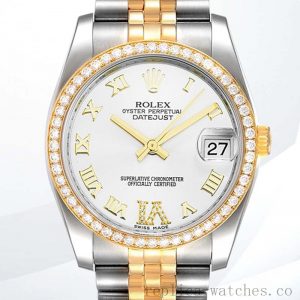 Rolex Datejust Men's 116243 36mm Automatic Diamond Bezel