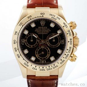 Rolex Daytona Men's 116518 40mm Automatic Leather Strap