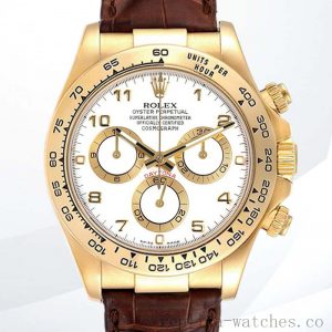Rolex Daytona 116518 40mm Men's Leather Strap Automatic