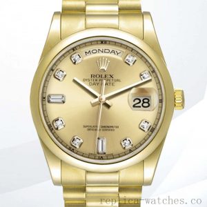 Rolex Day-Date Men's 36mm 118208 Automatic Watch