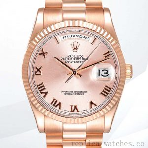 Rolex Day-Date Men's 36mm 118235F-0001 Stainless Steel