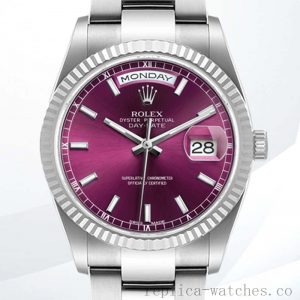 Rolex Day-Date m118239-0304 36mm Men's Silver-tone