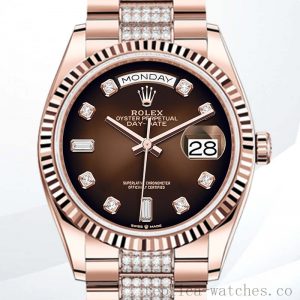 Rolex Day-Date m128235-0038 36mm Men's Rose Gold-tone Watch