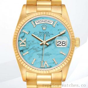 Rolex Day-Date m128238-0071 Men's 36mm President Bracelet Gold-tone