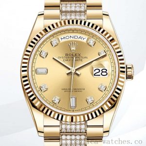Rolex Day-Date m128238-0026 36mm Men's Champagne Dial