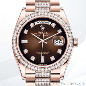 Rolex Day-Date 36mm m128345rbr-0041 Men's Automatic Watch