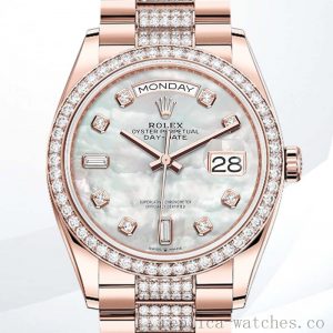 Rolex Day-Date Men's m128345rbr-0030 36mm President Bracelet