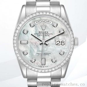 Rolex Day-Date m128349rbr-0004 36mm Men's Diamond Bezel