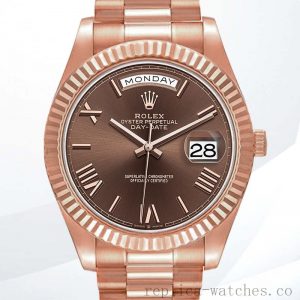 Rolex Day-Date 40mm Men's m228235-0002 Rose Gold-tone Automatic