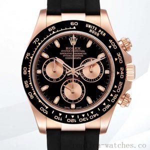Rolex Daytona Men's M116515ln-0017 40mm Black Dial Rose Gold-tone