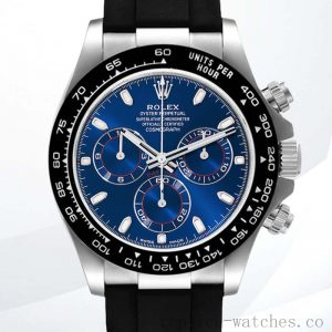 Rolex Daytona 40mm Men's 116519 Blue Dial Silver-tone