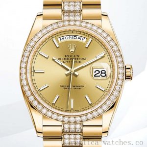 Rolex Day-Date 118348 Men's 36mm President Bracelet Watch