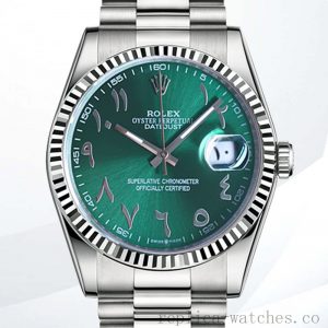 Rolex Datejust 41mm Men's 126334 Stainless Steel Green Dial